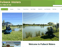 Tablet Screenshot of fulbeckwaters.co.uk